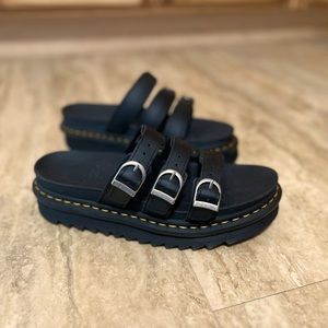 Doc Marten platform sandals